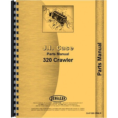 Aftermarket New Crawler Parts Manual (Construction King Wheel) Fits Case 320 RAP67327